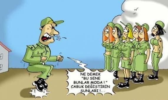 Komik Asker Sözleri