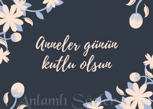 En Güzel Resimli Anneler Günü Mesajları 2
