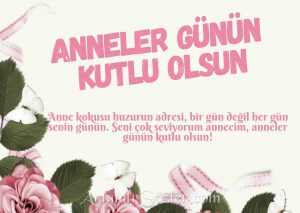 En Güzel Resimli Anneler Günü Mesajları 22