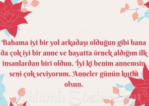 En Güzel Resimli Anneler Günü Mesajları 27