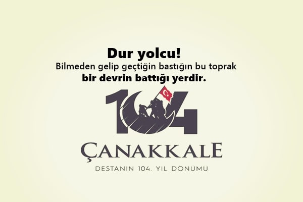 Çanakkale Sözleri