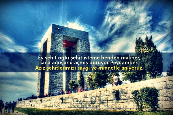 Çanakkale Şehitlerini Anma Günü Sözleri