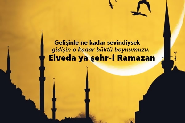 Elveda Ramazan Sözleri